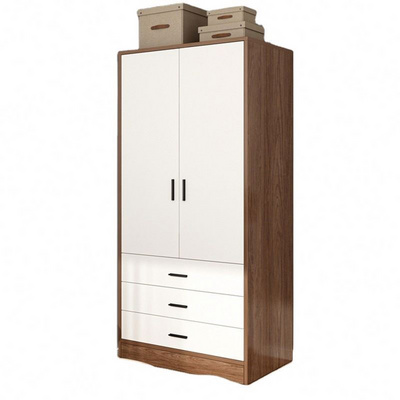 2023 Suessen Hot Selling Solid Wood Bedroom Furniture Storage Cabinet Wardrobe