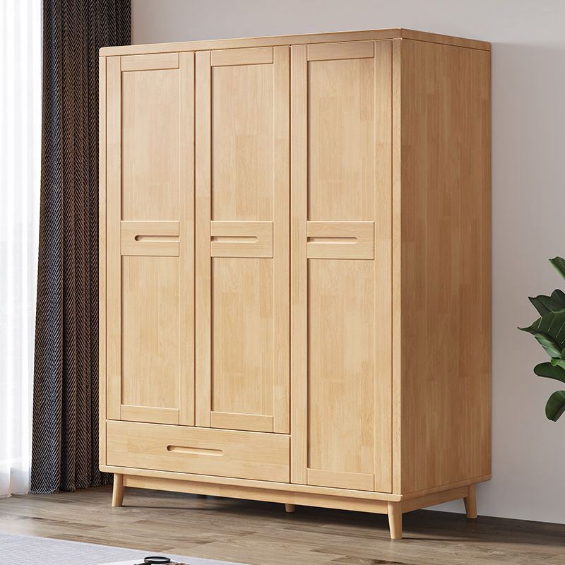 2023 Suessen High Quality Solid Wood Rattan Storage Cabinet Bedroom Furniture Wardrobe