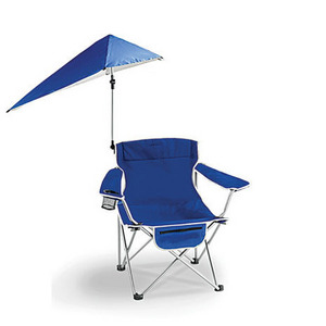 2023 Suessen Outdoor Shading Chair Plus Side Bag Leisure Folding Beach Chair Shading Fishing Umbrella Chair