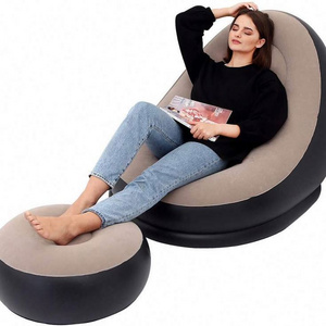 2023 Suessen HOT Sale Living Room Lazy Inflatable Bean Bag Sofa Inflatable Seat Lazy Sofa