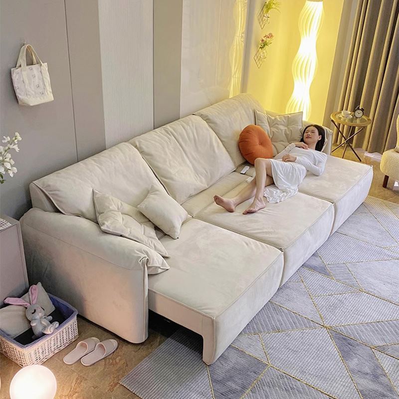 2023 Suessen Electric Retractable Sofa Living Room Modern Dual use Sofa Bed for Homes of Various Sizes