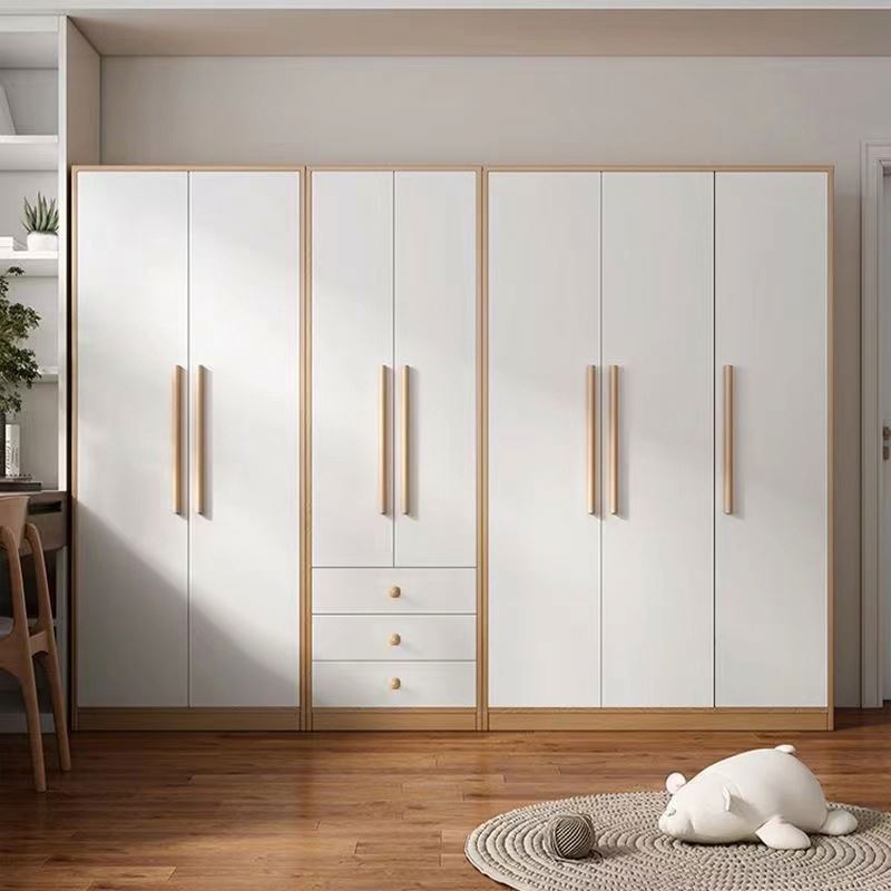 2023 Suessen Simple Hot Home Bedroom Solid Wood Modern  Locker Closet Combined Cabinet Storage Cabinet