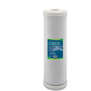 20" Activated CTO / Coconut Shell Water Filter Cartridge PP GAC CTO Carbon Filter RO Membrane Cartridge Filter