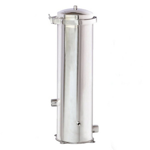 Water Treatment SS304 Stainless Steel Cartridge Filter Housing 5*10 20 30 40 Inch