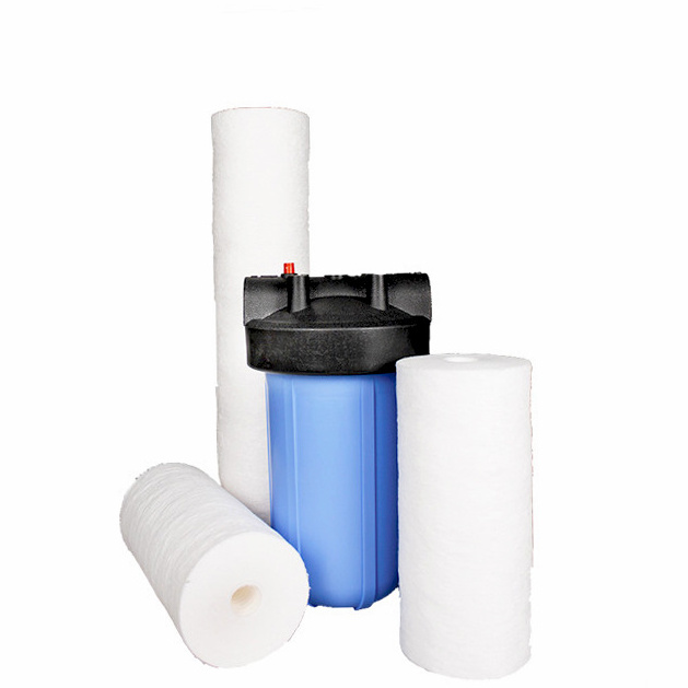 Universal Water Filter Cartridges PP Melt Blown Filter String Wound Pleated Filter Cartridge