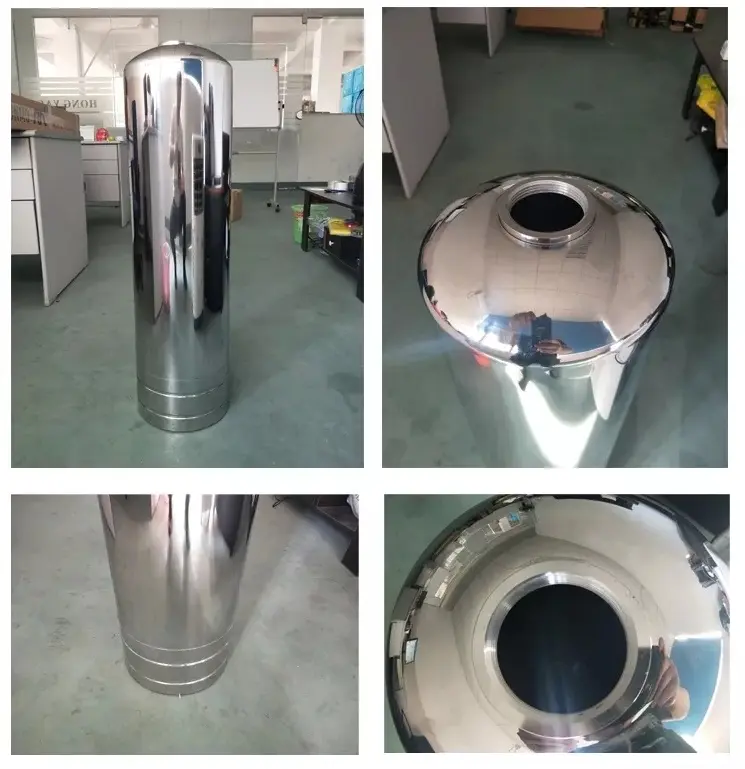 Small Size 817 Softener Tank For Home Active Carbon Tank Stainless Steel Water Softener Resin Tank