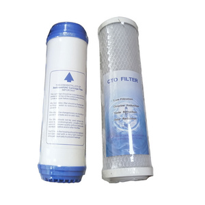 Water Treatment Carbon Filter Cartridge 1 5 Micron CTO UDF 20 Inch Water Filter Cartridge Osmosis Filter