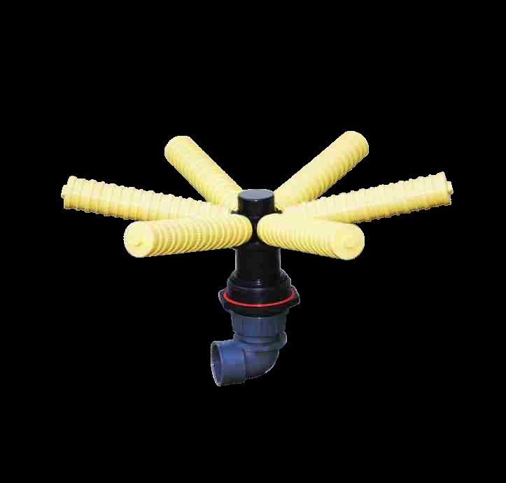 Cooling Tower Fill Cylinder Strainer Distributor Sewage Water Treatment Media Sand Filter Nozzle