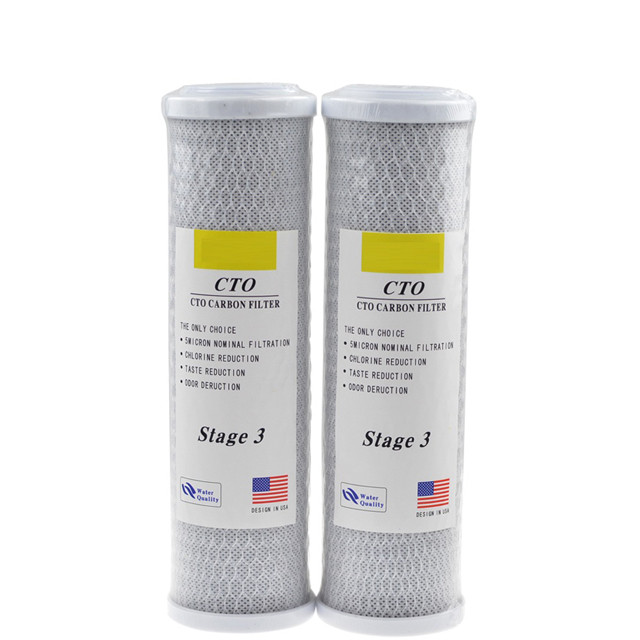 Activated Carbon Block Filter Cartridge CTO Filter Cartridge 10 inch Carbon Block CTO Filter Cartridge