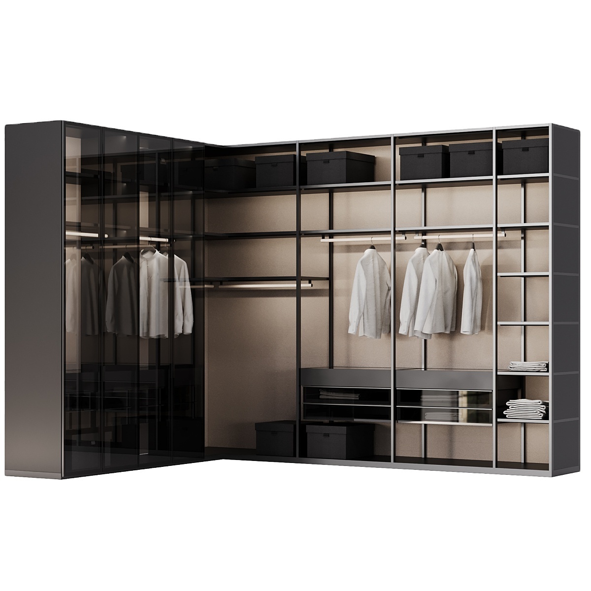 custom design clothing open diy bedroom walkin closet wardrobe