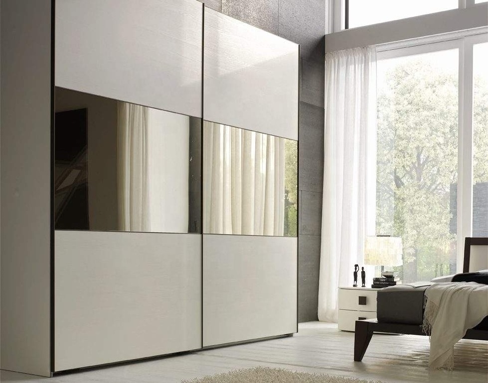 White Sliding Door Bedroom Furniture Wardrobe Cabinet for Clothes/Bedroom Wardrobe Closet Organizer Wardrobe