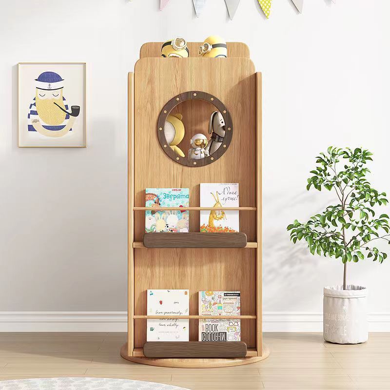 Baby Furniture Custom Movable Chest Corner Cupboard Rack books Toys Storage Children Kids revolving Cabinets for Kindergarten