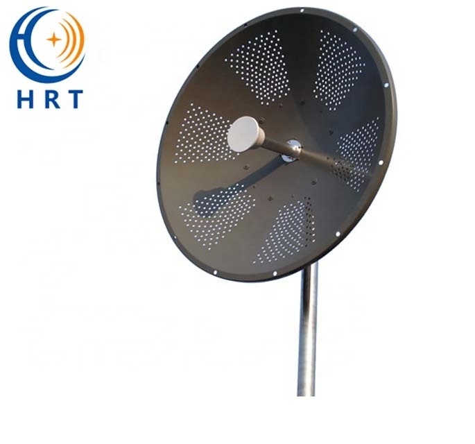 4G LTE WIFI  1700-2700MHz  30dbi MIMO feed horn antenna match with 120cm dish  Huawei router outdoor antenna  TDJ-1727SPD12-30X2