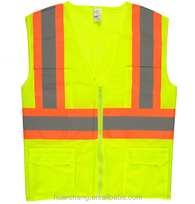 Reflective Vest Safety Clothes Work Wear