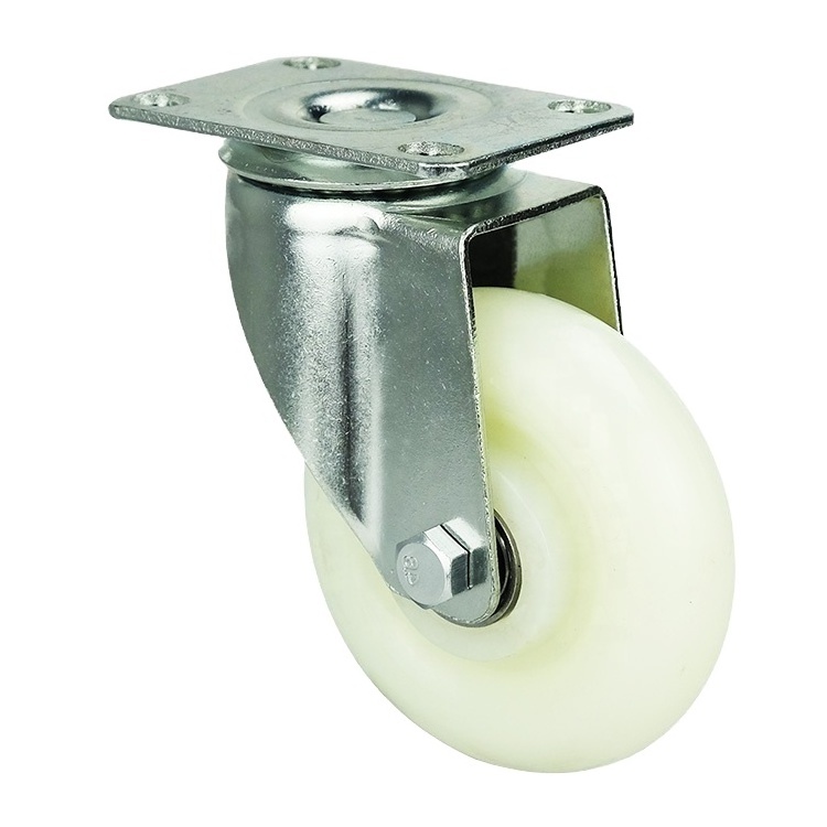 High Quality 3 4 5 Inch Stainless Steel Swivel Locking Caster Medium Duty With Brake Caster