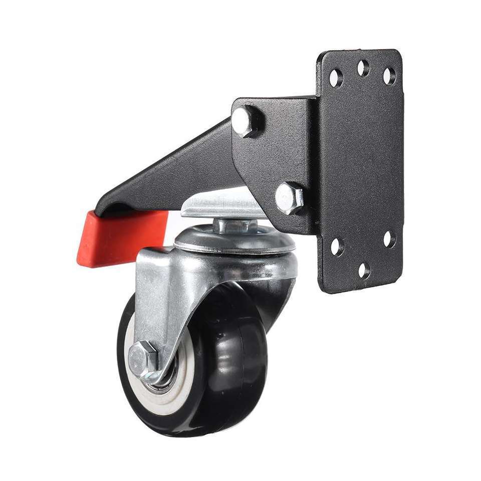 Heavy Duty 660 LBS Workbench Casters Kit Retractable Caster Wheels For Workbenches Machinery & Tables