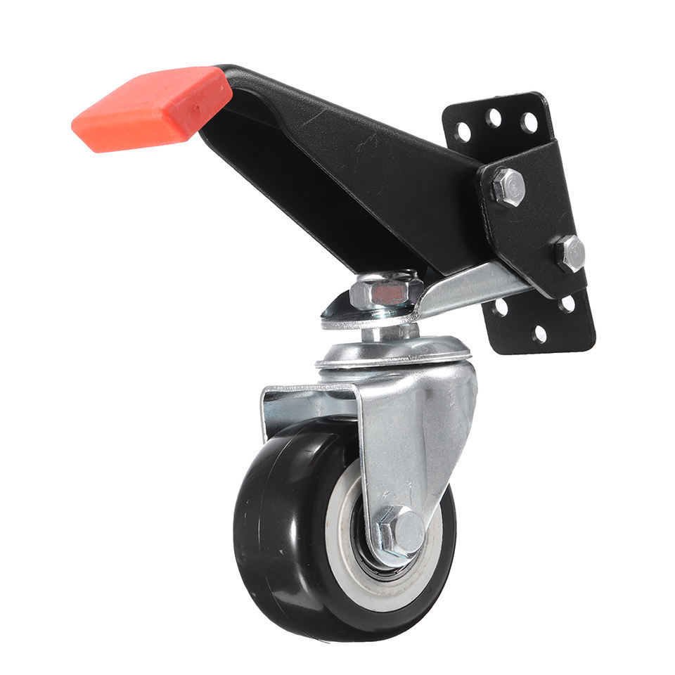 Heavy Duty 660 LBS Workbench Casters Kit Retractable Caster Wheels For Workbenches Machinery & Tables