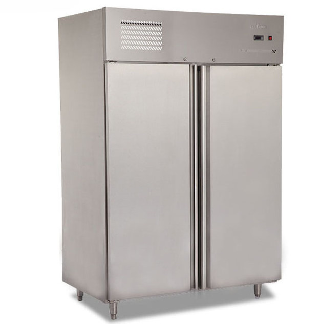 Commercial restaurants stainless steel big Double door upright refrigerator and freezer