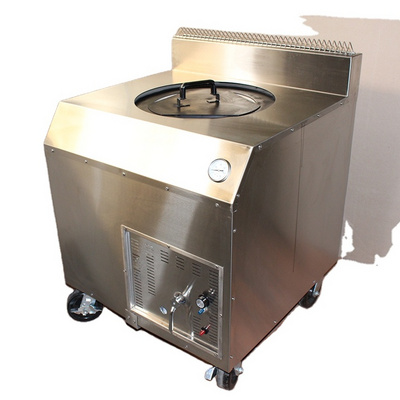 Commercial restaurant stainless steel tandoor clay oven