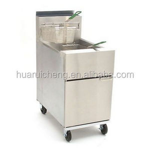 Commercial large capacity gas kitchener fryer