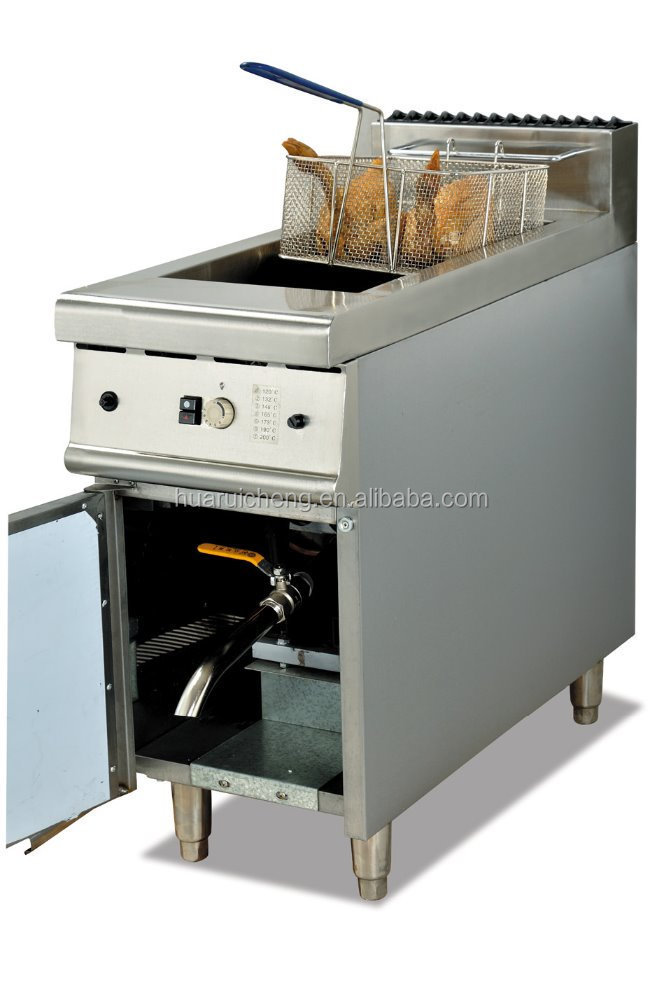 Commercial large capacity gas kitchener fryer