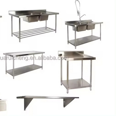 Commercial Restaurant kitchen heavy duty stainless steel table kitchen sink stainless steel