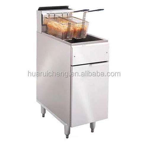 Commercial large capacity gas kitchener fryer