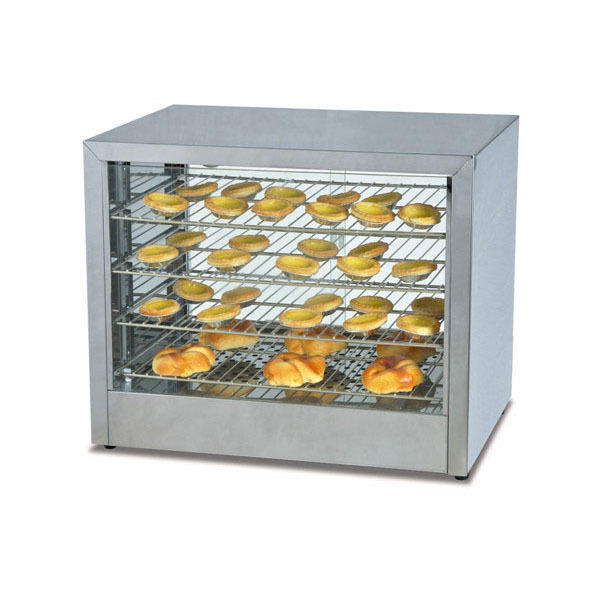 Fast food supermarket chain store food warmer display