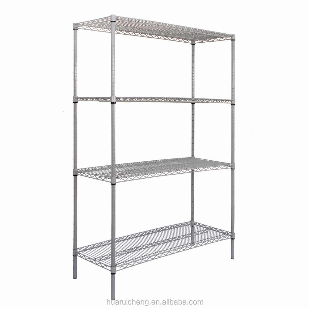 Commercial heavy duty stainless steel wire mesh shelves