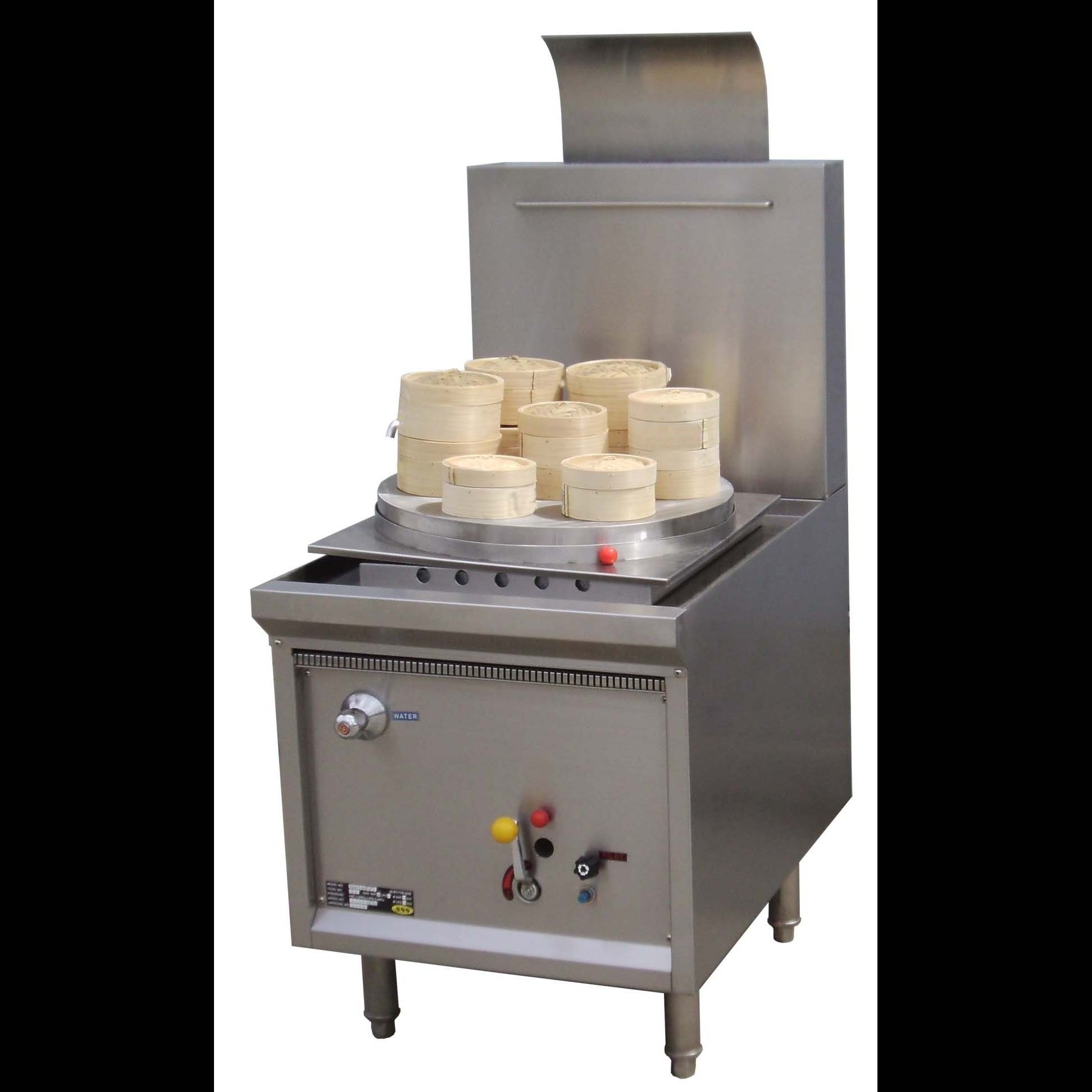 Asia restaurant kitchen heavy duty commercial dumpling steamer