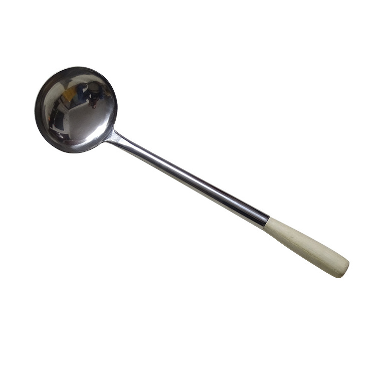 Chinese restaurant kitchen heavy duty iron wok pan Cooking Ladles for wok burner