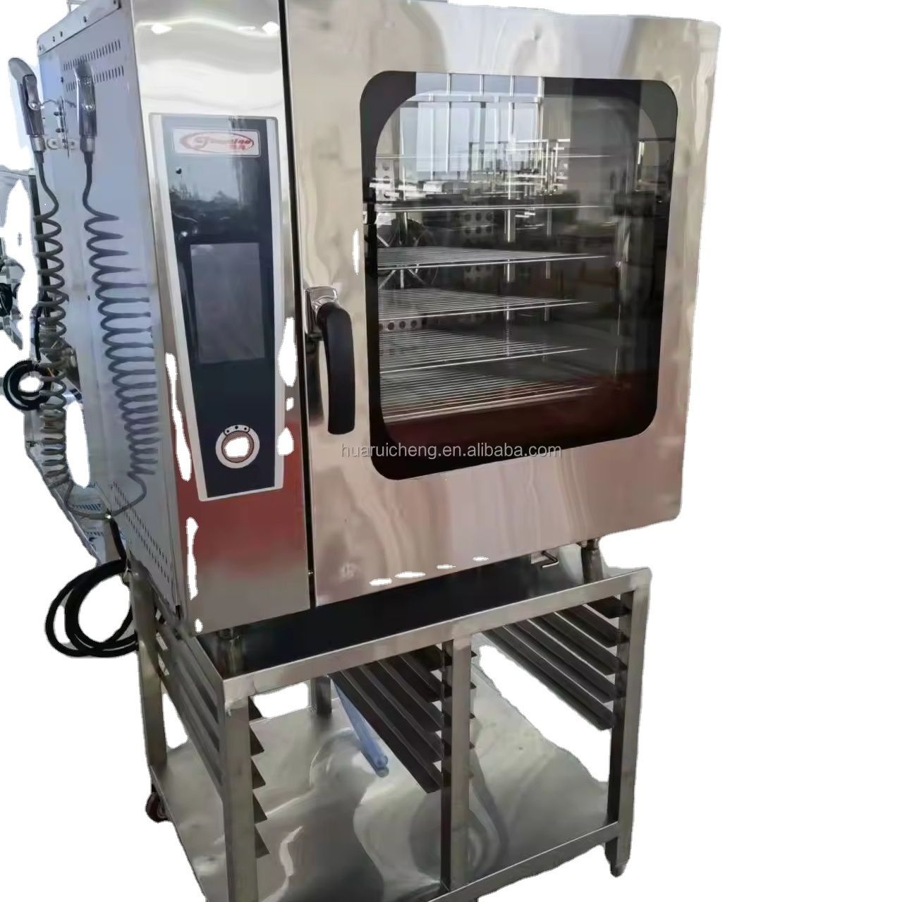 Hotel restaurant kitchen Electric Commercial rational combi steamer ovens