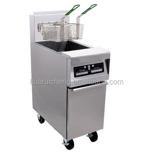 Commercial large capacity gas kitchener fryer