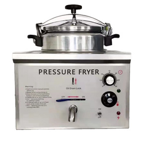 Commercial restaurant table top broaster kfc chicken pressure fryer