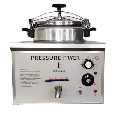 Deep fryer pressure cooker commercial hotsell