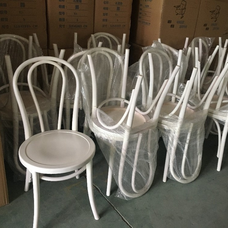 classic wedding event rental dining wood bentwood chair for sale