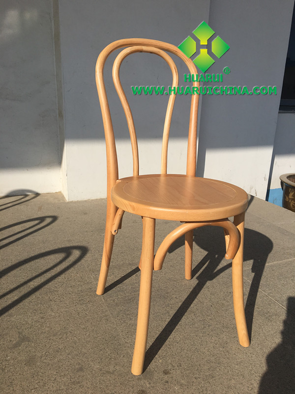 classic wedding event rental dining wood bentwood chair for sale