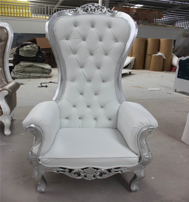 royal wood  president king plexi resin plastic royal chair