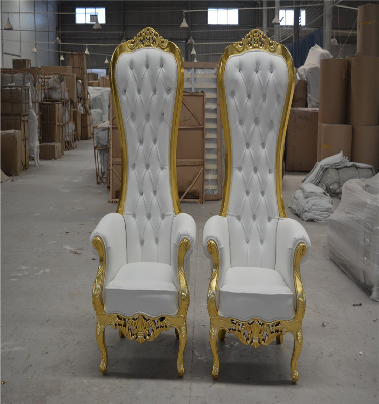 royal wood  president king plexi resin plastic royal chair