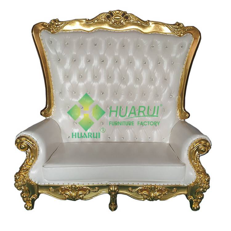 royal wood  president king plexi resin plastic royal chair