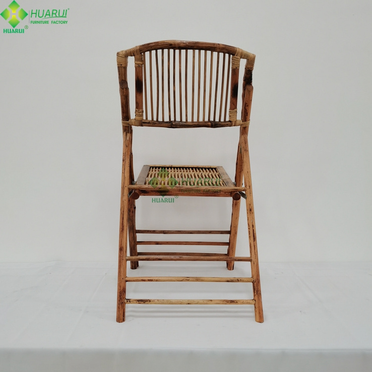 Outdoor used wood Bamboo Folding Chairs