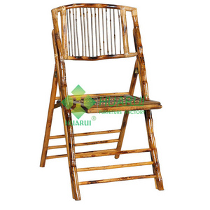 nature Dining Chair Bamboo Folding Chair For sale