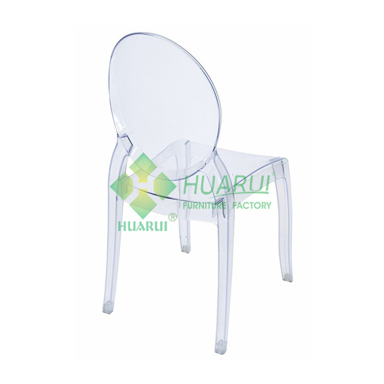 Clear transparent resin pp acrylic plastic louis chairs