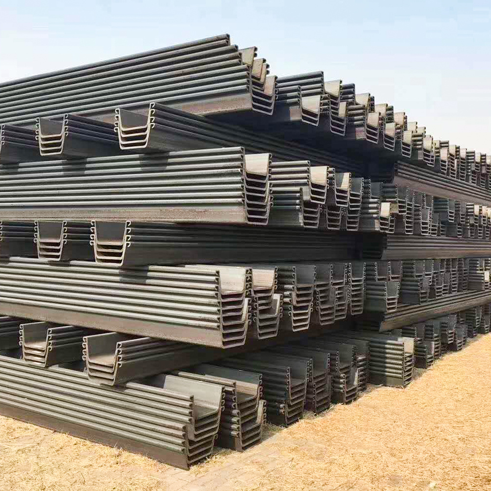 Q195 Q235 Q235B Q355 Q355B many materials selected Carbon profile steel U type steel sheet pile