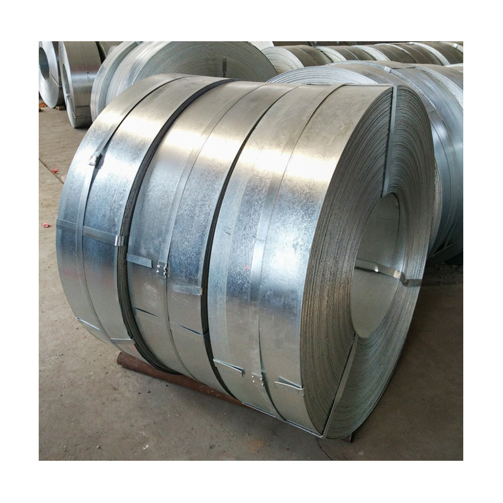 Best Quality dx51d z140 astm q195 0.7 mm galvanized steel tape strip