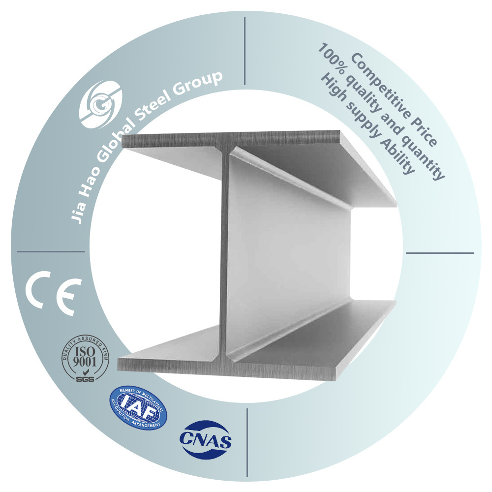 China steel factory ASTM A572 Wide flange H beam Hot rolled H iron beam