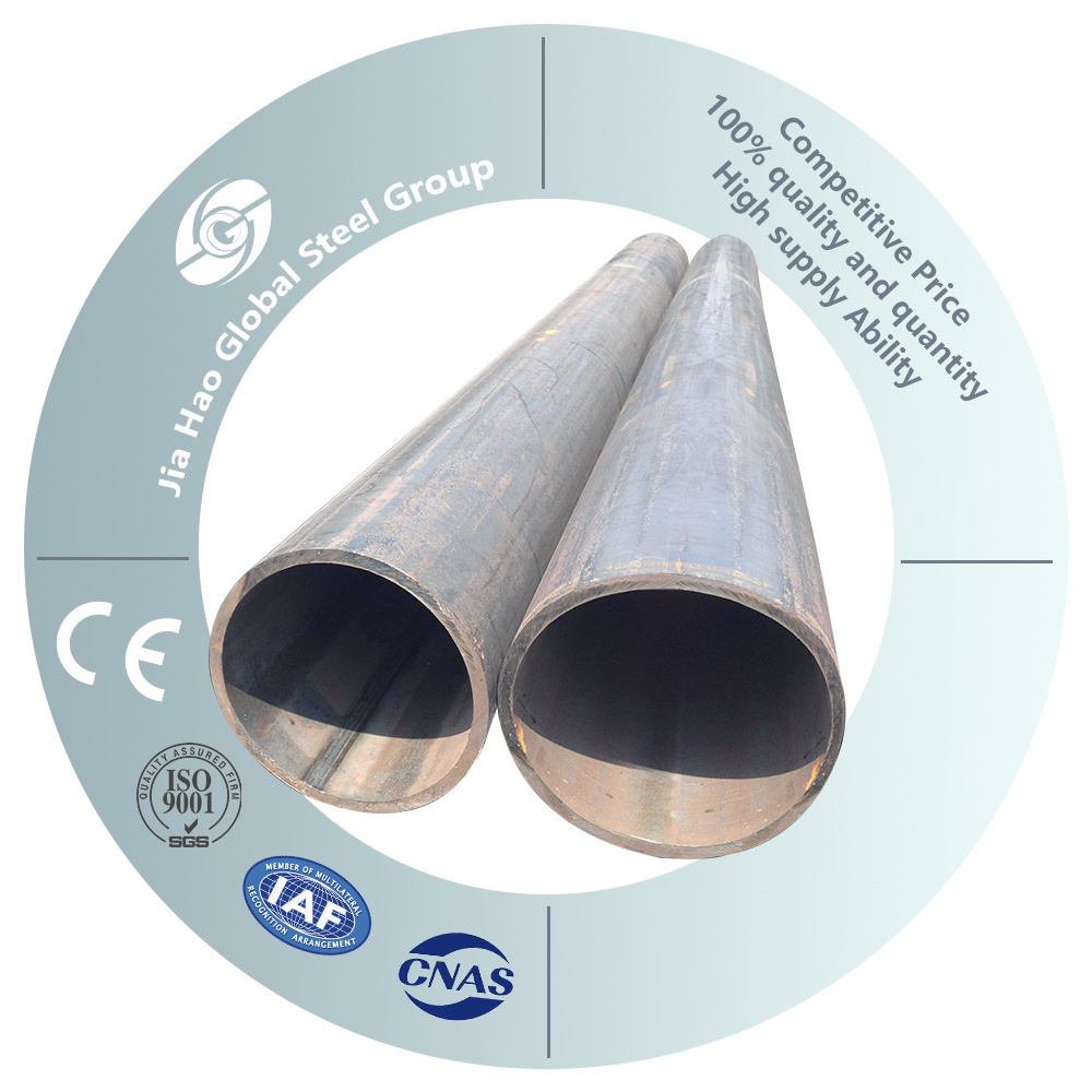 Standardized Superb ASTM A106 A53 A333 A335 A519 A500 seamless carbon steel spiral pipe tube