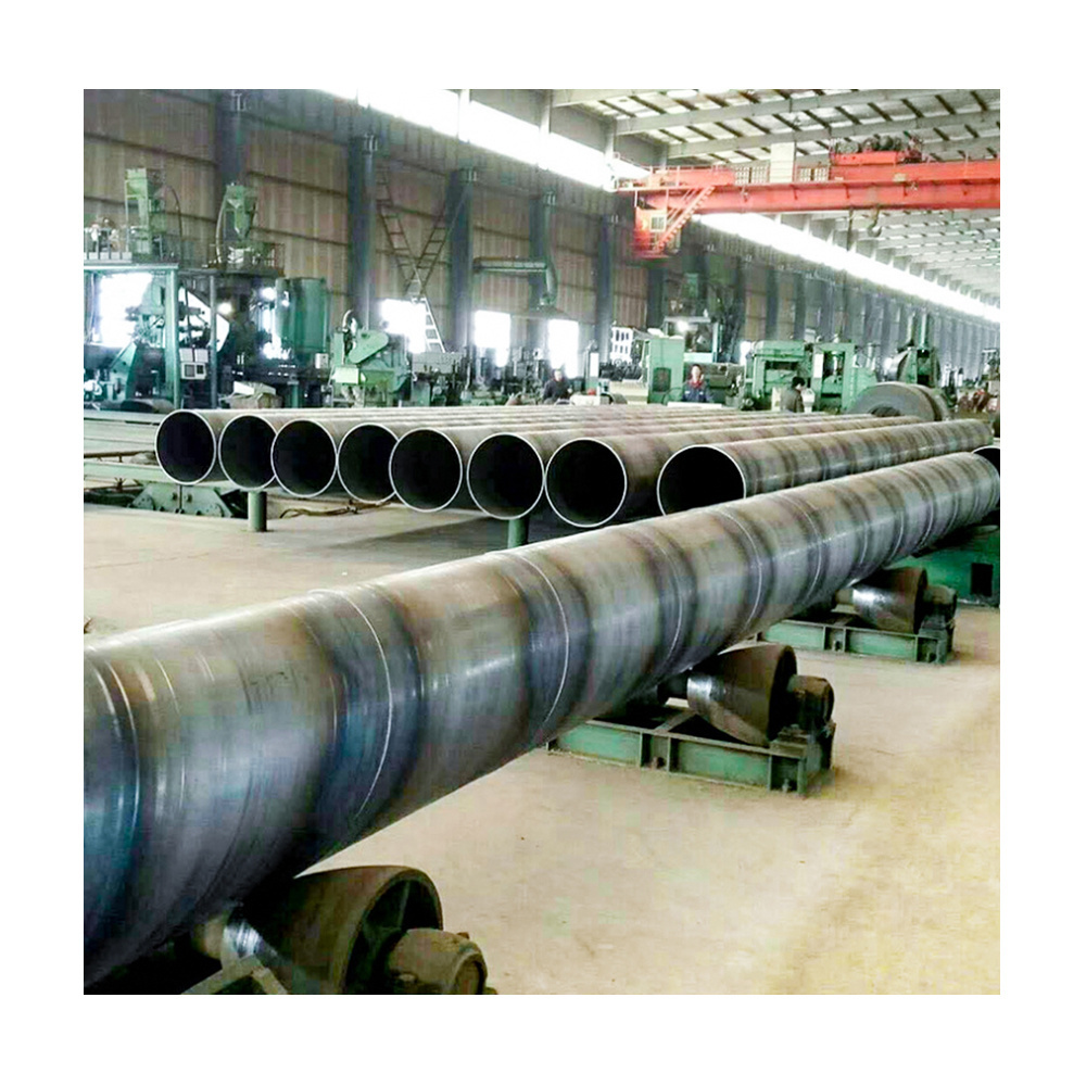 China Supplier API 5L x42 x52 x56 x60 X80 Steel Pipe Welded Spiral and straight Steel Pipeline Water Casing Pipe