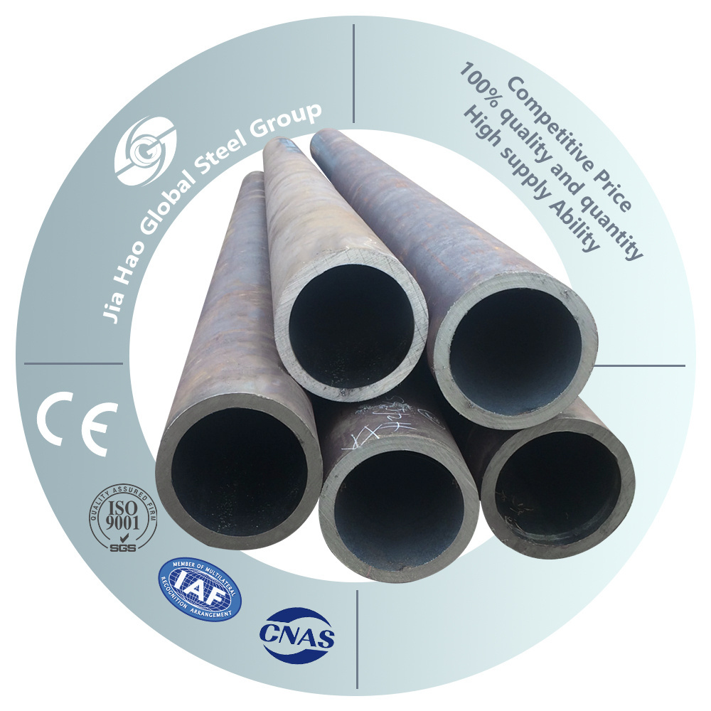 Standardized Superb ASTM A106 A53 A333 A335 A519 A500 seamless carbon steel spiral pipe tube