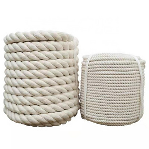 Factory customization Twisted cotton rope suitable for hand climbing hammocks sailing tug of war decoration